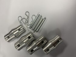 Citronic / Alustage Deco 35mm Aluminium Truss, 50cm Section (853.630UK)