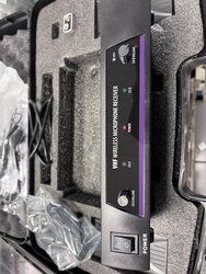 QTX VHF Wireless Lavalier Mic System - 173.8mhz VL1 (171.834UK)