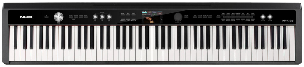 Nux NPK-20 Professional Digital Piano NPK-20, Black
