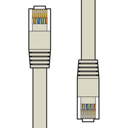 Cat6 UTP RJ45 Ethernet Patch Cables, 25m