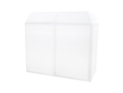 Ultimax DJ Booth Pro, Black and White Scrims