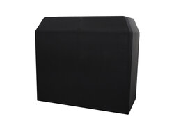 Ultimax DJ Booth Pro XL with Black and White Scrim and Carry Bags, XL Size