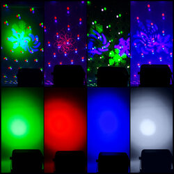 QTX GOBO Hex 6-in-1 LED & Laser Effect, 151.745UK