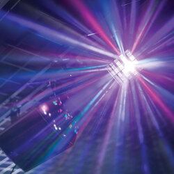 QTX DERBY 9: Classic LED Multi Colour Derby Effect, 151.605UK