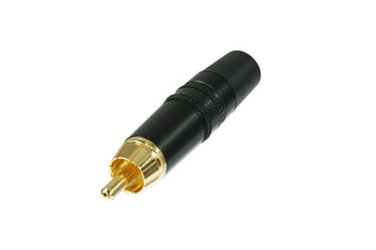 Rean / Neutrik NYS373 RCA Phono Plug with Gold Plated Contacts