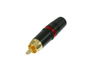 Rean / Neutrik NYS373 RCA Phono Plug with Gold Plated Contacts