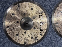 Eruption Hi Hats. 15" - Used