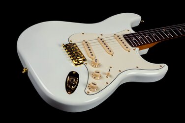 Jet JS-380 Electric Guitar OW G, Old English White