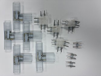 Lyyt T Connectors For SMD5730 Strip, 5 Pack
