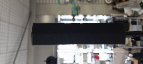 Used Wharfedale Active Isoline 410 Column Speaker (top and Sub), BLACK