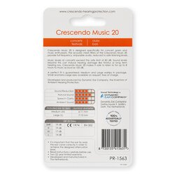 Crescendo Music 20 Hearing Protection