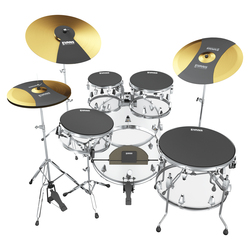 Evans SoundOff Full Box Set, Standard, Black
