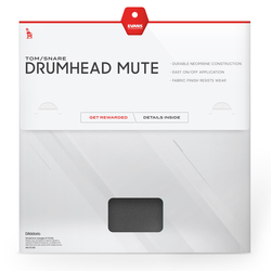Evans SoundOff Drum Mute, 12 In, Black