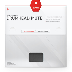 Evans SoundOff SO-6 Drum Mute, 6 In, Black