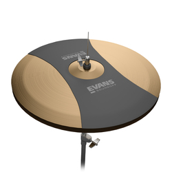 Evans SoundOff Hi-Hat Mute, 14 Inch, Black