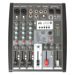 Q Audio Analogue Mixer with Bluetooth / USB Playback